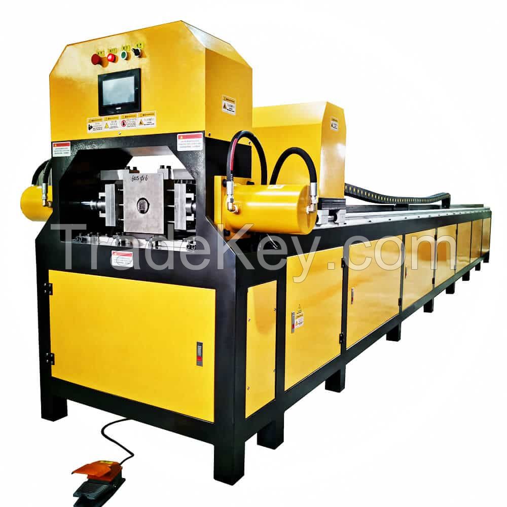 CNC Round Pipe Hydraulic Punching Machine