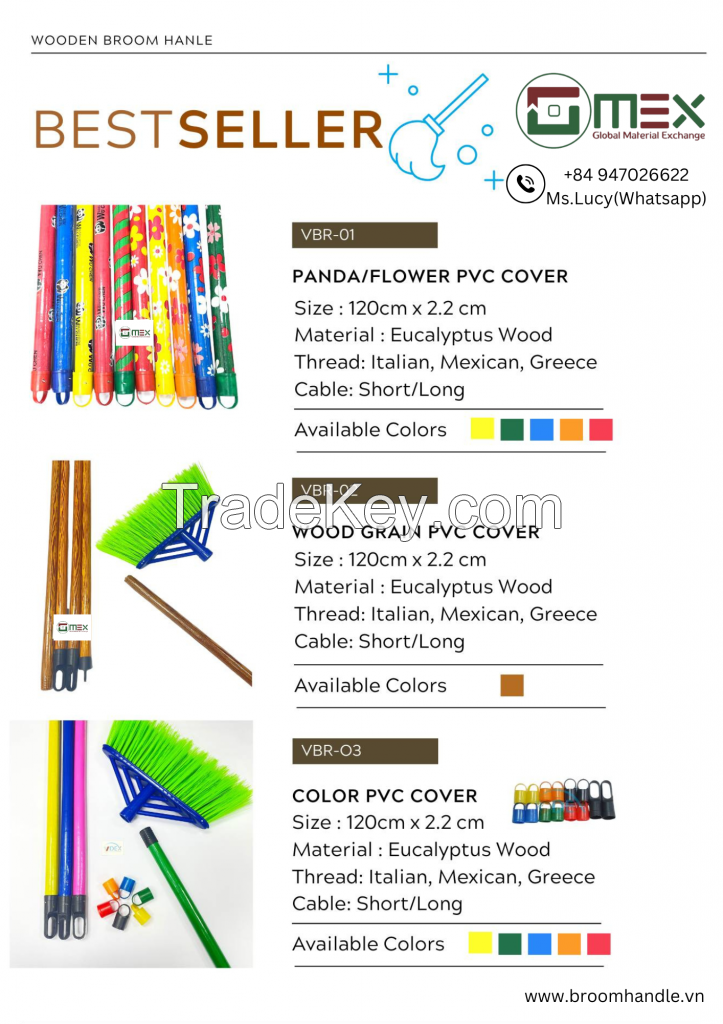 Vietnam Wooden Broom Handle High Quality At The Cheapest Price From Manufacturer