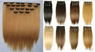 Remi human hair clip-in extensions