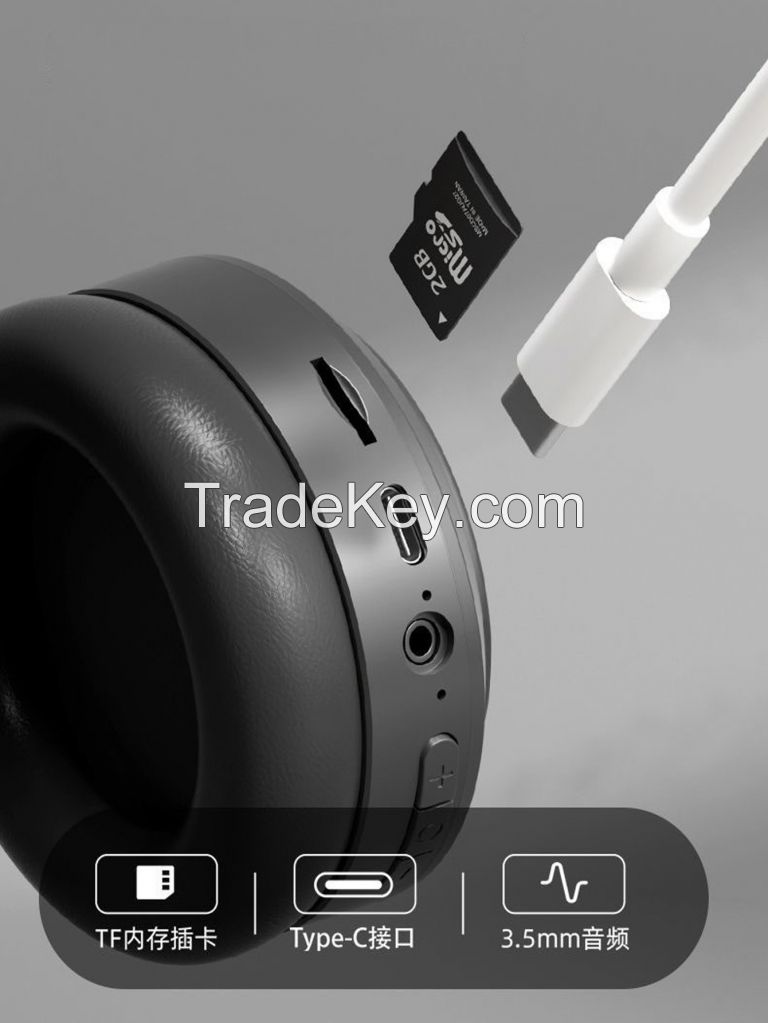 Cross-border popular headset Bluetooth headset USB-C stereo wireless Bluetooth headset