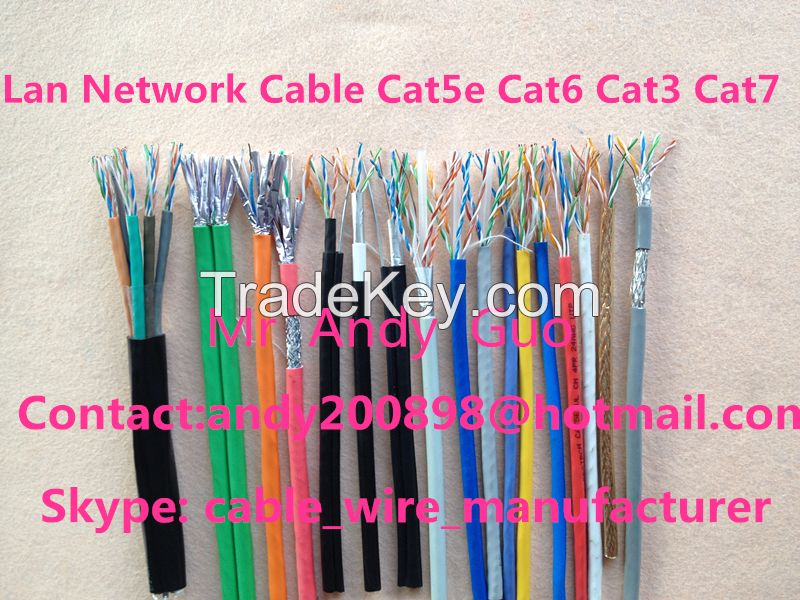 Lan Cable Cat5e, Cat6, Cat3, Network Cable, UTP Cable, FTP Cable, SFTP Cable, Date Cable, Ethernet Cable