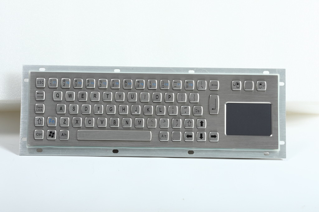 Metal Touchpad Keyboard