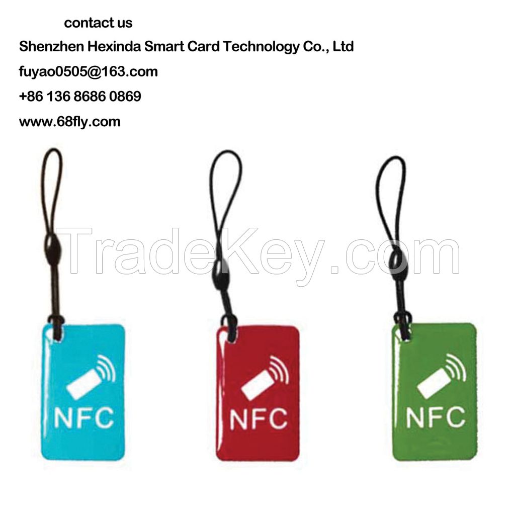 Drip adhesive IC card