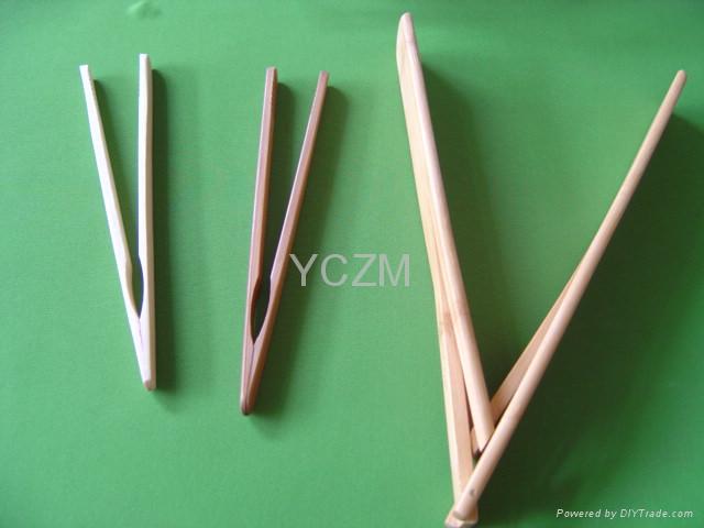 Various bamboo tong