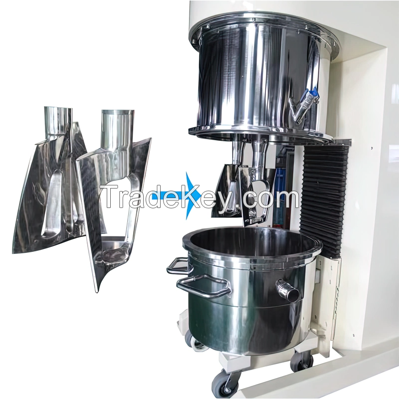 10L High Viscosity Elasticity Composite Material Vertical Kneader Planetary Kneading Machine