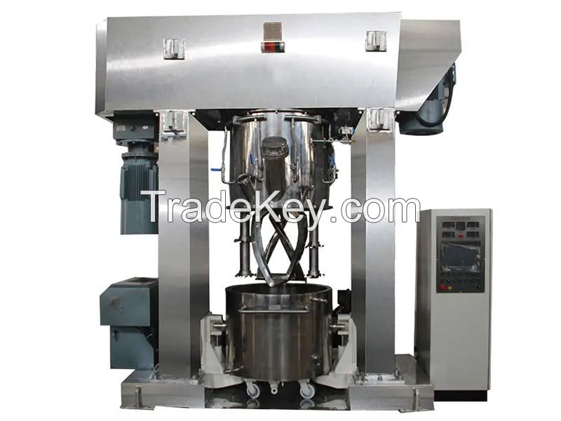 Dual Shaft Mixer For Battery Slurry Mixing Industrial Double Planetary Mixer