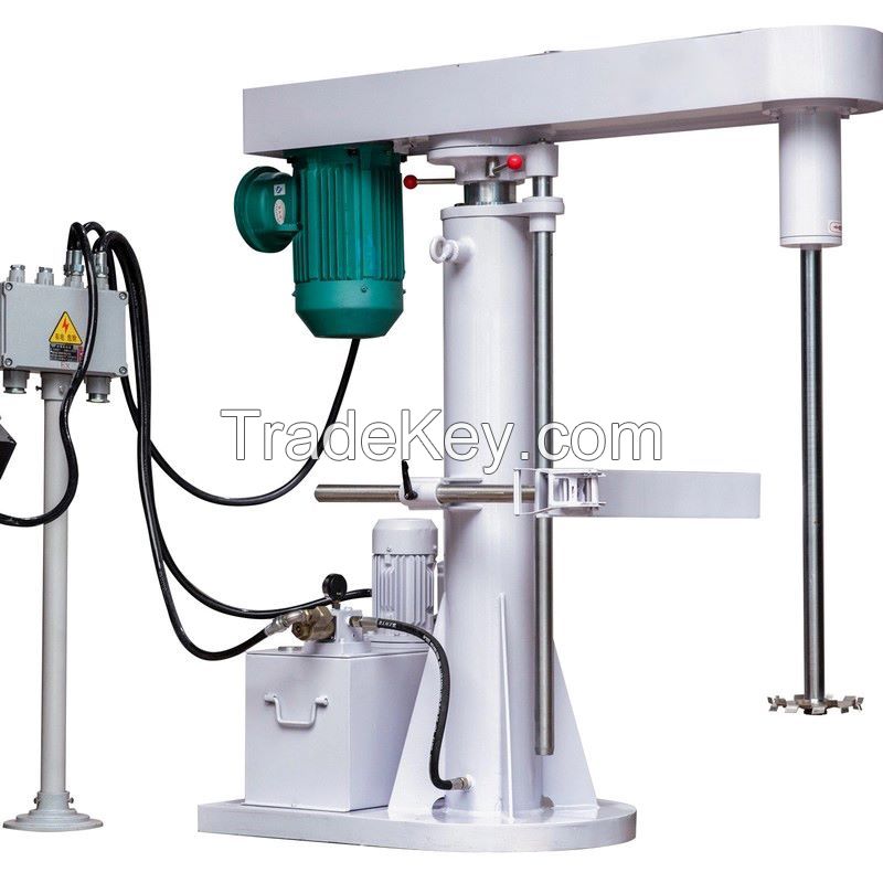 Paint Dispersing Mixing Machine High Speed Acrylic Coatings Disperser Emulsion Dissolving Mixer