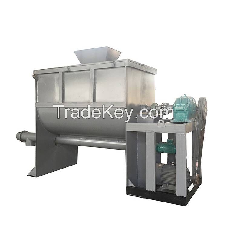 Professionally Mixing Machine High Capacity Horizontal Double Ribbon Mixer For All Kinds Of Food Powder Mixing