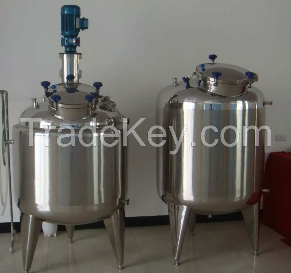 Jacketed Reactor With PLC System Automatic