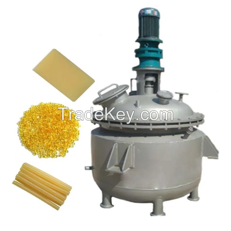 Hot Melt Glue Stick 100-1500kg/h Per Batch Production Line Equipment Chemical Reactor