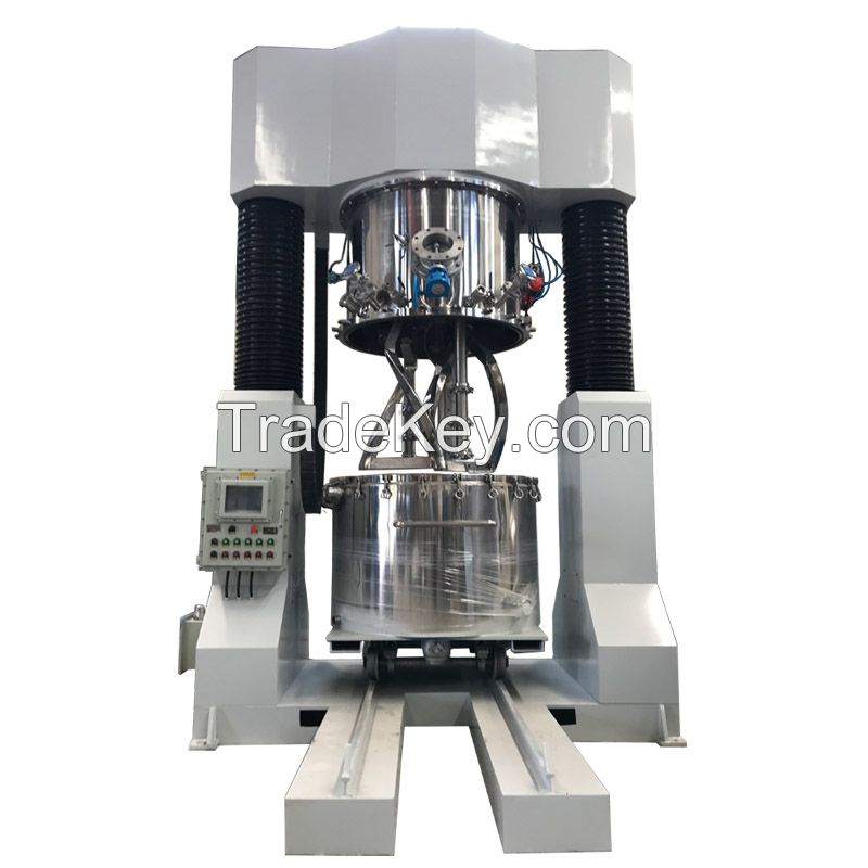 Stainless Steel Vacuum ExperimentalÃ‚Â DoubleÃ‚Â PlanetaryÃ‚Â Dual High-Speed PowerÃ‚Â MixerÃ‚Â Chemical Equipment