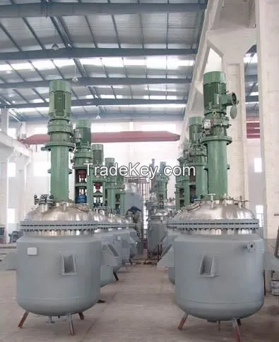 CE Stainless Steel Industrial 1000L Cladding Plate High Temperature Pressure Reaction Kettle Chemical Jacketed Reactor