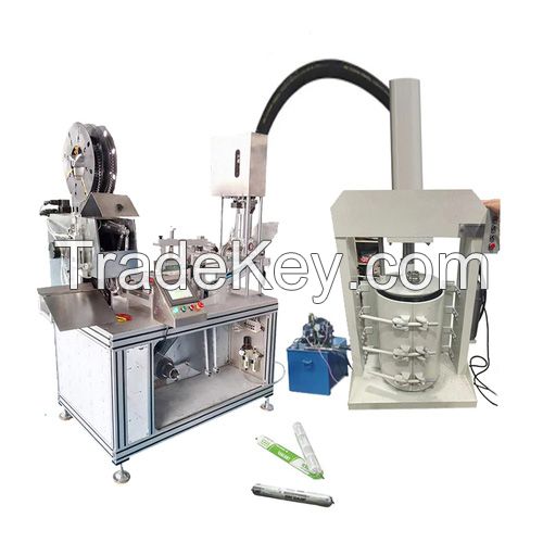 Automatic Silicone Sealant Production Line Sausage Packing Filling Machine