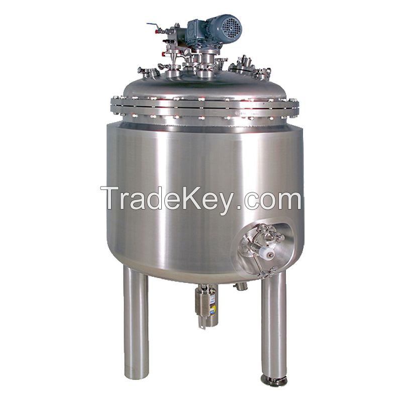 50L 100L 200L 500L Industrial Stirred Tank Pressure Reaction Vessel Electric Heating Chemical Jacketed Reactor