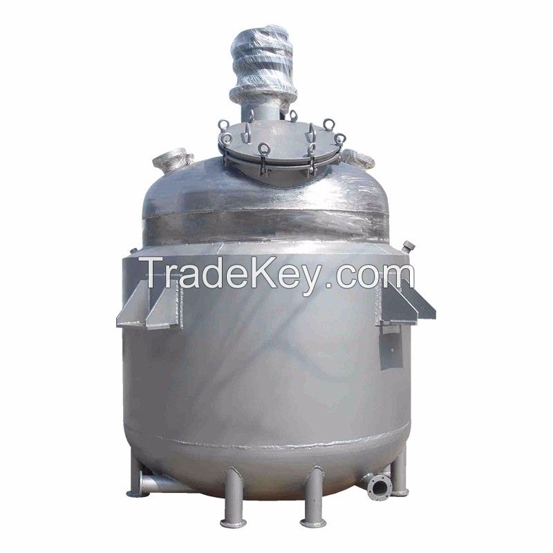 300L 500L High Pressure Stainless Steel Jacketed Chemical Reactor Stirred Vessel