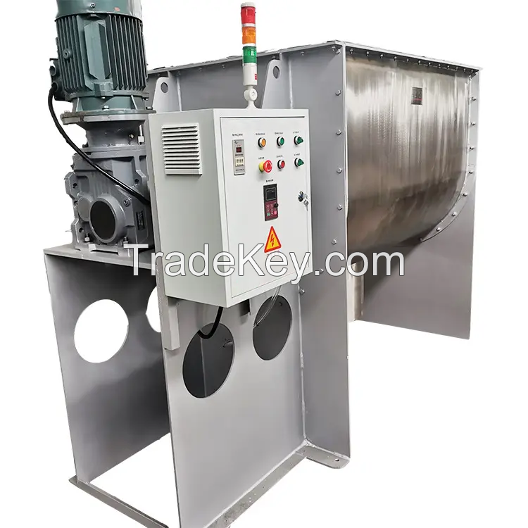 Horizontal Ribbon Mixer Ribbon Blender For Powder Material