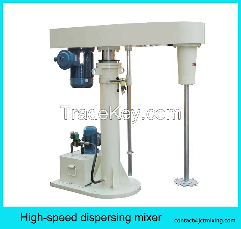 Paint Production Line High Speed Disperser Coating Making Equipment