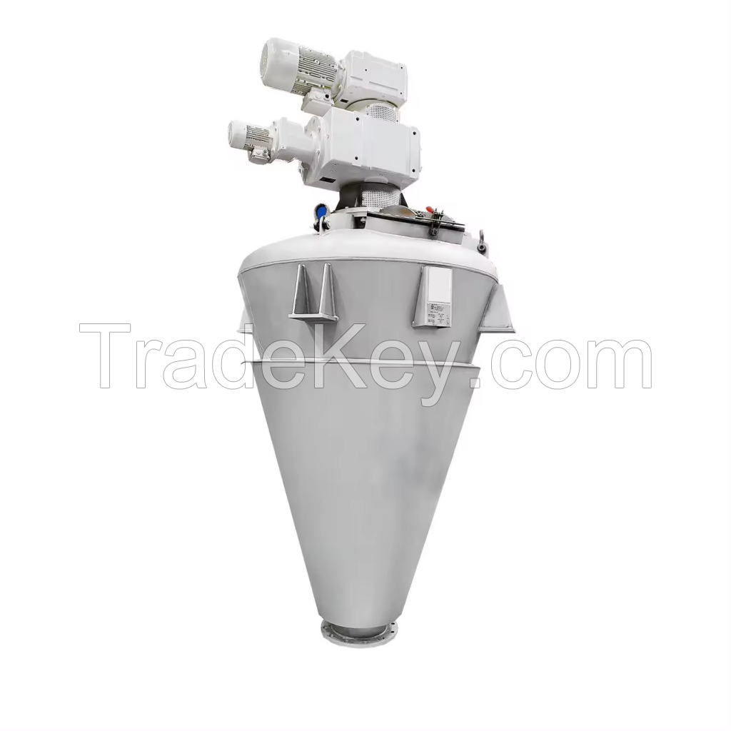 Customized Industrial Vertical Mixing Machine Double Screw Cone Powder Mixer Conical Nauta Mixer