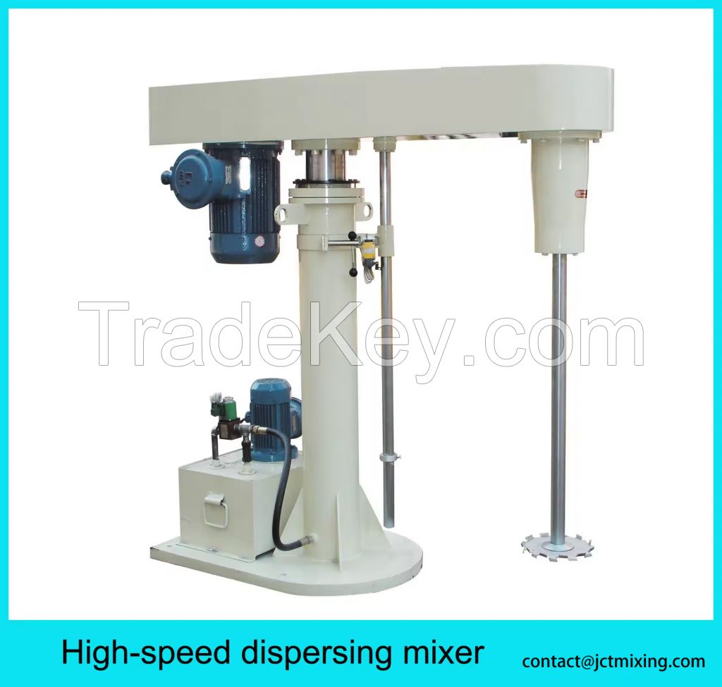 Water Based Coating Paint Production Line Equipment High Speed Disperser Paint Disperser
