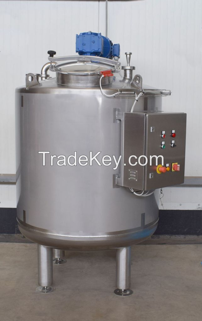 High Quality Customized Liquid Mixing Tank Jacketed Reactor With Best Price Stainless Steel Kettle Vessel