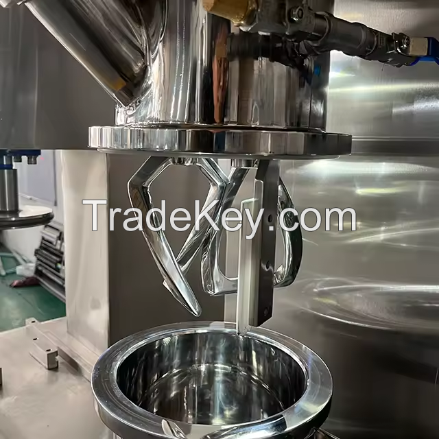 Laboratory 5L Vacuum Planetary Mixer With Extruder Mixing Machine For Silicone Glue Dispersing Pressing Machine