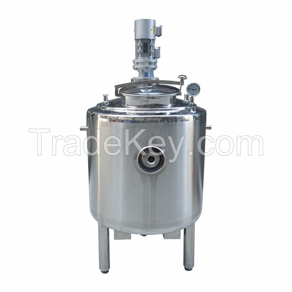 Jacketed Reactor Stainless Steel Industry Tank Carbon Steel Agitator Tank Reactor