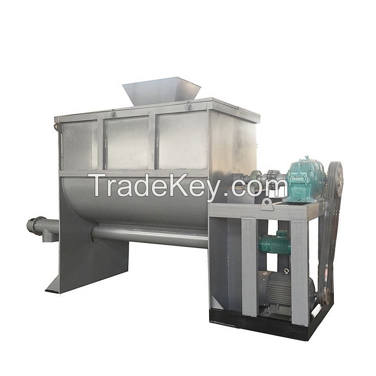 Double Spiral Ribbon Mixer with Heating Chemical Powder Mixing Machine for Dry Powder