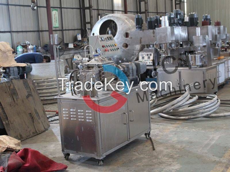 Vacuum Small Polymer Industrial Clay Sigma Paster Kneading Kneader Mixer Mixing Muller Extruder Machine Double Sigma Mixer