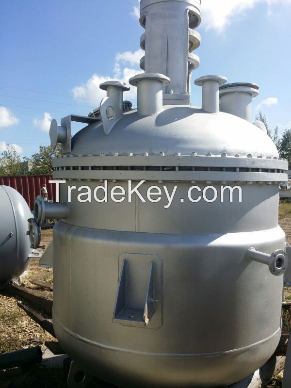 JCT Raw Material Reactor Paddle Mixing Chemical Stainless Steel Steam Heating Reactor