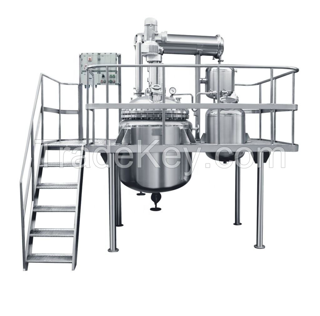 Factory Price Multifunctional Chemical Raw Materials Reactor Jacketed Heating Reaction Kettle