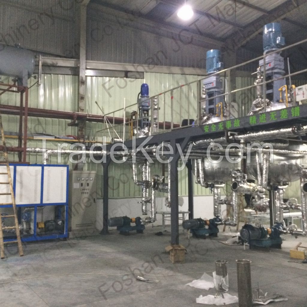 hot melt adhesive production line industry reactor hot melt glue stick shape production line reactor