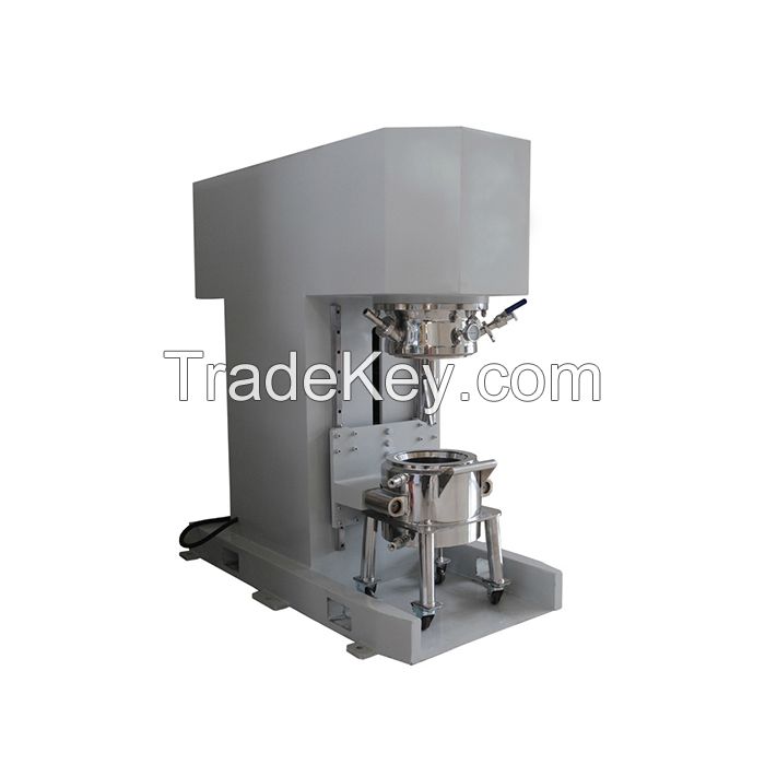 Factory Direct Sale 10L Heavy Duty Vertical Planetary Mixer Two Blade For Rocky Propellant Making