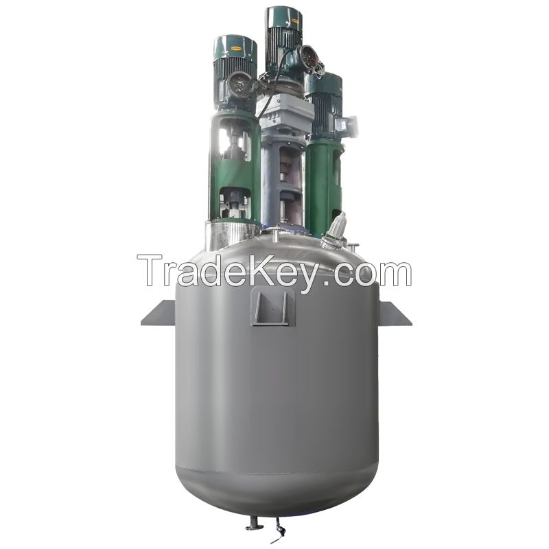 1000L SS304 SS316 Food Grade Stainless Steel Pressure Reactor China Factory