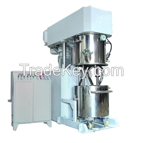 Industrial Twisted Pulp Type Mixing Silica Gel Souble Planetary Mixer