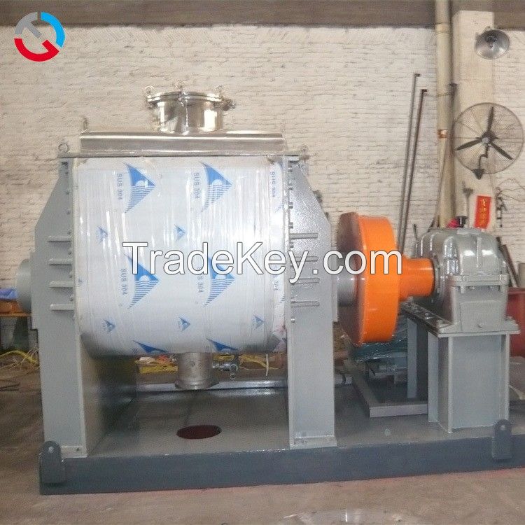 Z-type paddle mixer silicone rubber butyl rubber kneading machine 800L stainless steel kneading machine