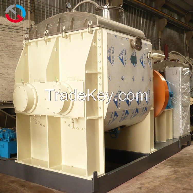 Z-type paddle mixer silicone rubber butyl rubber kneading machine 800L stainless steel kneading machine