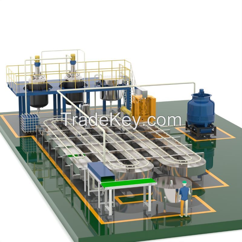 pest control hot melt adhesive glue industry reactor hot melt glue production line reactor