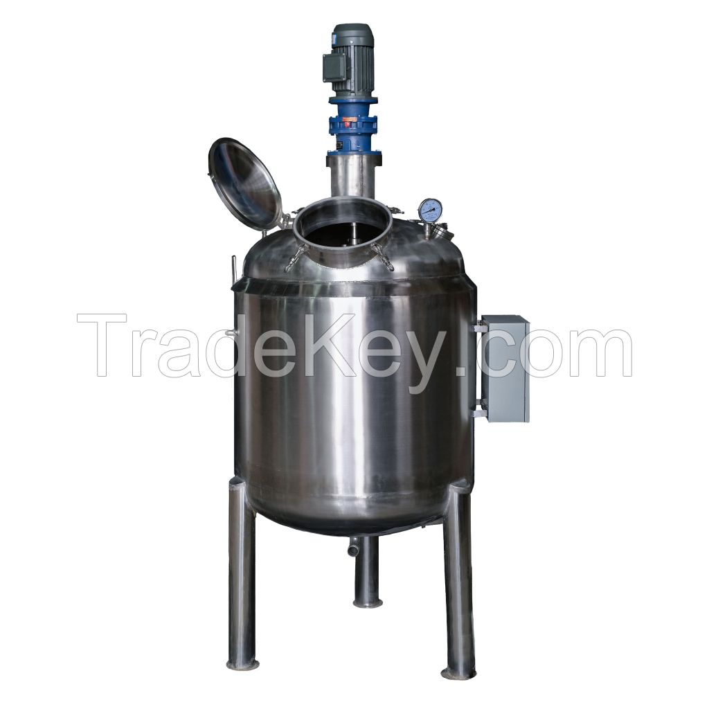 Jacketed Reactor Price 5000L Stainless Steel Continuous Stirred Chemical Tank Reactor Vessel Jacketed Heating