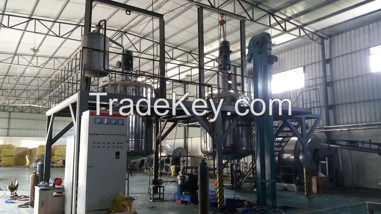 Alkyd Resin Production Factory Machine Stainless Steel Reactor With Filter and Condenser