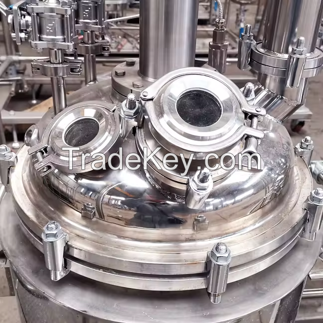 Factory Supply Attractive Price Chemical Stainless Steel Reactor 20L-80000L Jacketed Electric Heating Pipe Coil Reactor