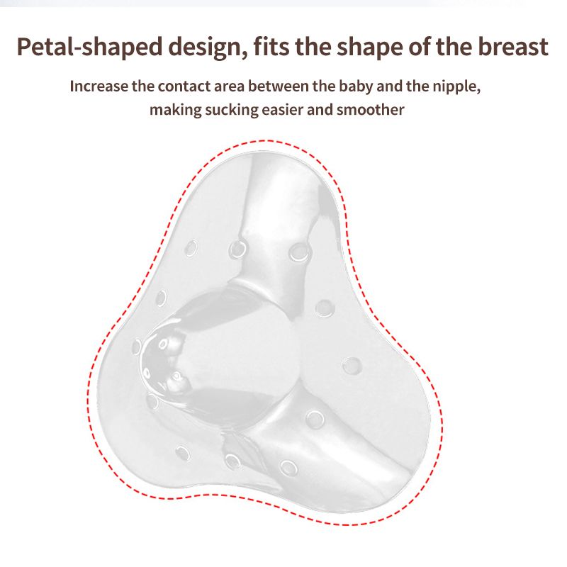 Silicone breast shield