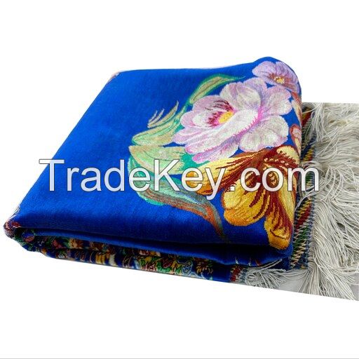 Authentic Iranian Hand-woven Silk Carpet - Fine Weave