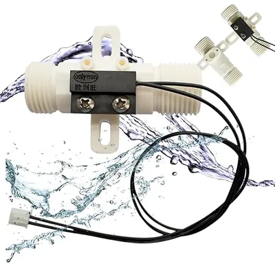 ONLYWON Flow Switch Water Flow Sensor Switch for tankless Water Heater hot tub Water Pool