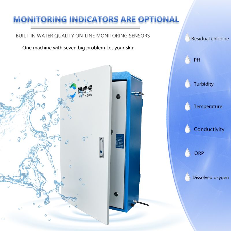 Real-time monitoring of water quality in water supply network