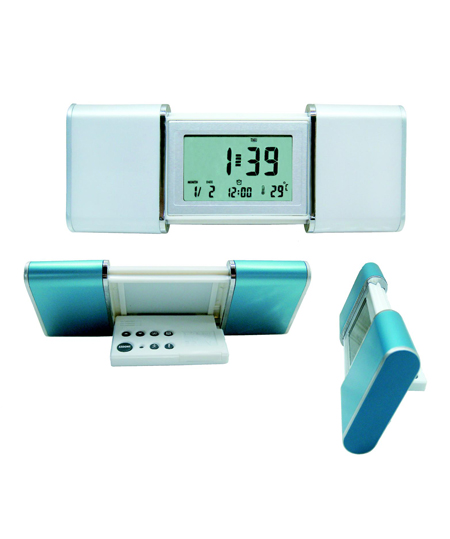 Travel Digital Alarm Clock With Thermometer