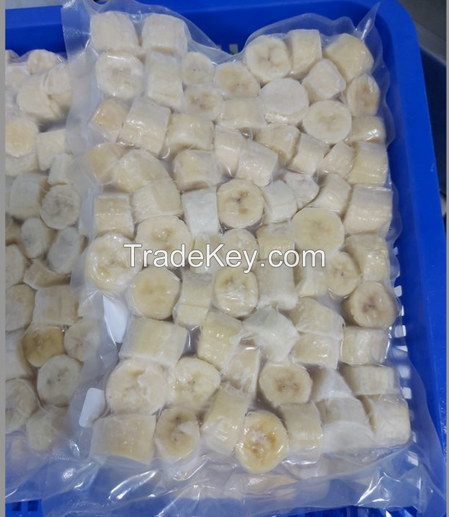 Frozen Banana Peeled High Quality