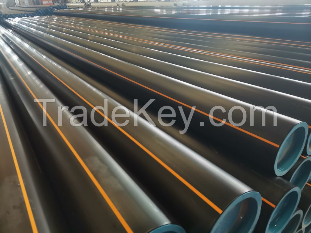 HDPE Pipe for gas rehabilitation slurry transportation landfill chemical pipe