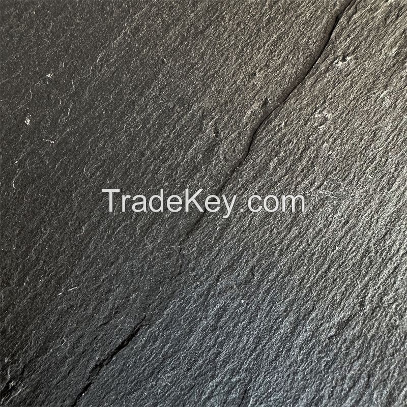DARKCLOUDS black cultured stone mushroom surface black stone panel