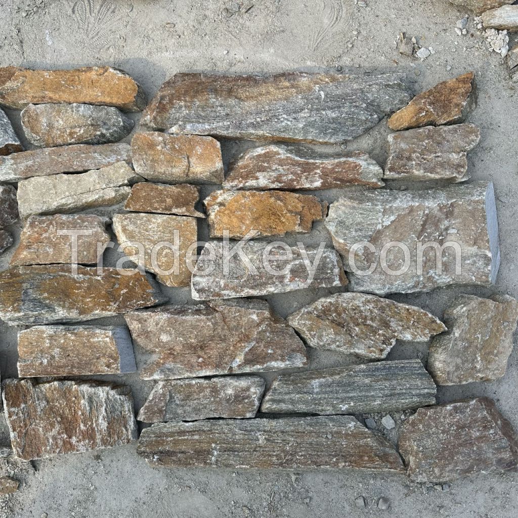 RUST | Yellow-orange thick stone, wall stone