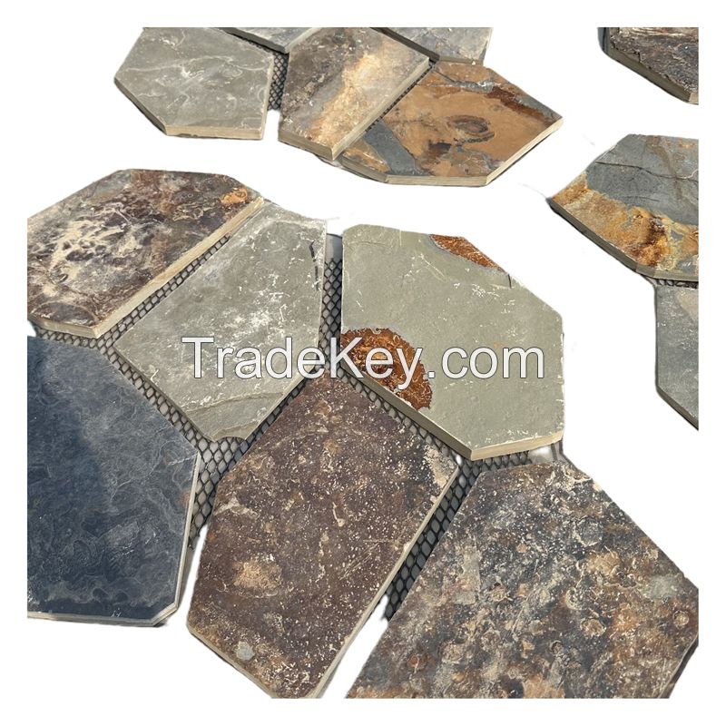AUTUMN Rustic Multicolor Slate Cultured Stone natural stone tile for extrior walls